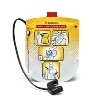 ADULT DEFIBRILLATOR PADS FOR LIFELINE VIEW AND VIEW AUTO