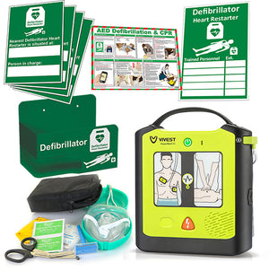 VIVEST POWER BEAT SEMI-AUTO DEFIBRILLATOR INDOOR PACKAGE