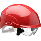 SPECTRUM RED HELMET C/W EYE SHIELD (S20RR)
