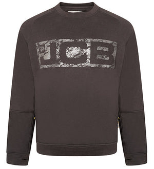 JCB TRADE CREW SWEATSHIRT BLACK XXL