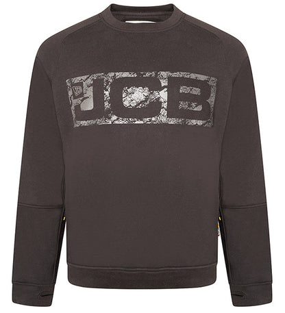 JCB TRADE CREW SWEATSHIRT BLACK XXL