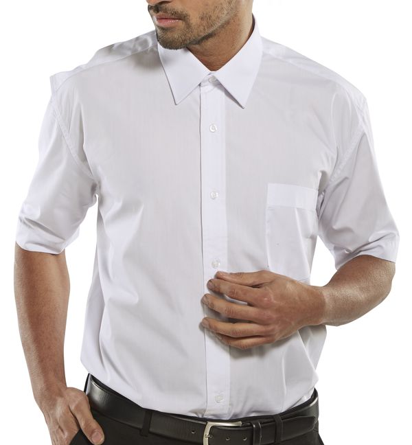 CLASSIC SHIRT S/S WHITE 19