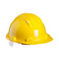 CLIMAX WHEEL RATCHET SAFETY HELMET YELLOW