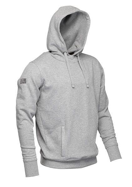 JCB ESSENTIAL HOODIE GREY MARL XXL