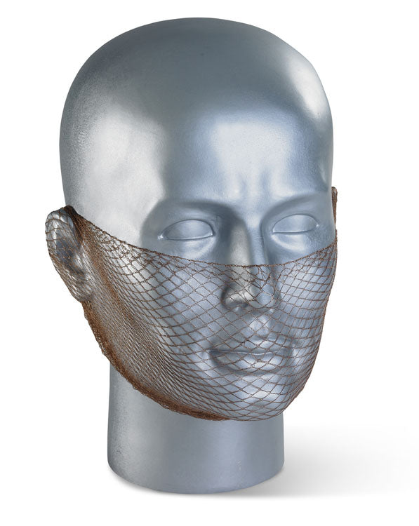 DISP BEARD SNOOD BROWN