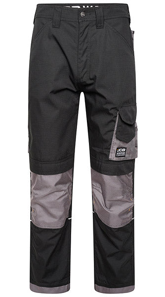 JCB TRADE BLACK/GREY RIP STOP TROUSER 44