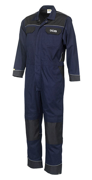 JCB TRADE COVERALL NAVY/BLACK XXL