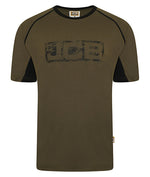 JCB TRADE TSHIRT OLIVE/BLACK XXL
