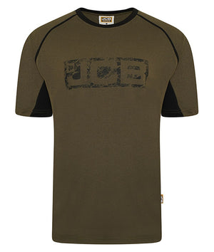 JCB TRADE TSHIRT OLIVE/BLACK XXL