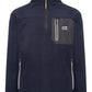 JCB TRADE HEAVYWEIGHT 1/4 ZIP NAVY TECH FLEECE XXL