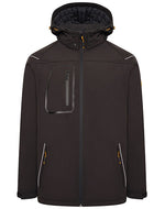 JCB TRADE HOODED SOFTSHELL XXL