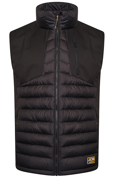 JCB TRADE HYBRID PADDED GILET XXL