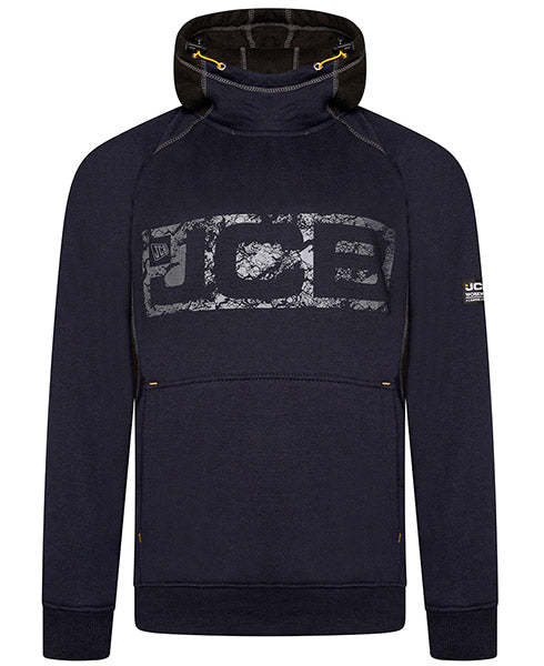 JCB HORTON HOODIE NAVY/BLACK XXL