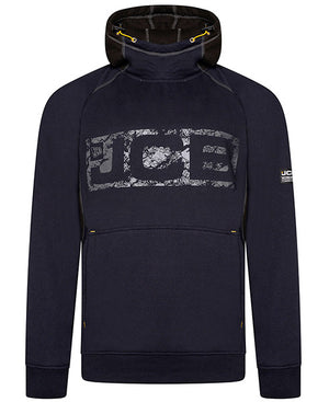 JCB HORTON HOODIE NAVY/BLACK XXL