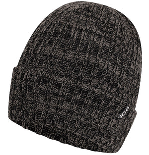 JCB WORK BEANIE HAT BLACK/GREY