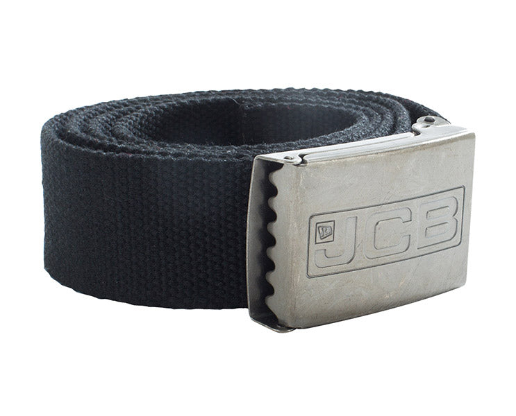 JCB WEBBING BELT BLACK SINGLE