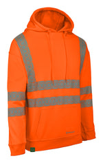 ENVIROWEAR RECYCLABLE HI-VIS HOODIE OR 5XL
