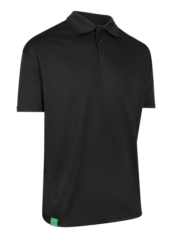 ENVIROWEAR RECYCLABLE POLO SHIRT BLK 5XL
