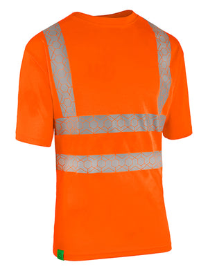 ENVIROWEAR RECYCLABLE HI-VIS T-SHIRT OR 5XL