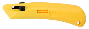 PLASTIC SPRING BACK SAFETY KNIFE