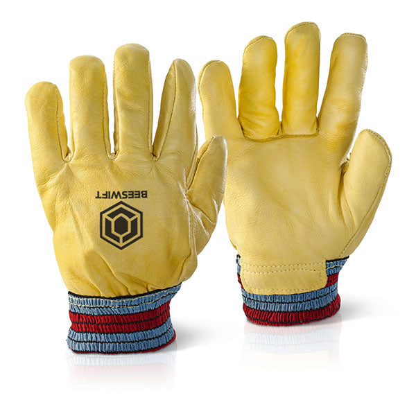 FLEECE LINED LEATHER GLOVE