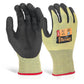 GLOVEZILLA NITRILE PALM COATED GLOVE YELLOW XXL
