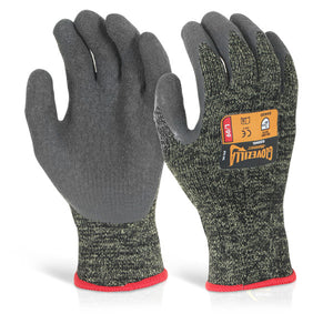 GLOVEZILLA LATEX PALM COATED GLOVE GREEN XXL