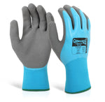 GLOVEZILLA WATERPROOF LATEX GRIPPER GLOVE BLUE XXL (11)