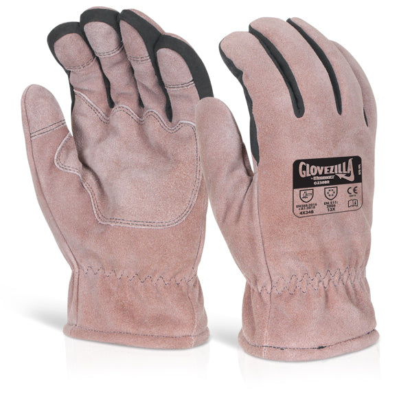 GLOVEZILLA THERMAL LEATHER GLOVE XL