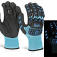GLOVEZILLA GLOW IN THE DARK FOAM NITRILE GLOVE BLUE XXL