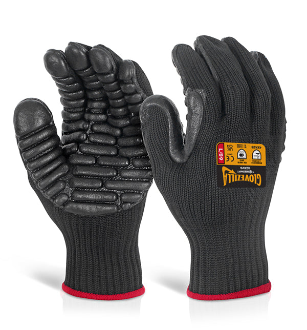 GLOVEZILLA ANTI VIBRATION GLOVE MEDIUM