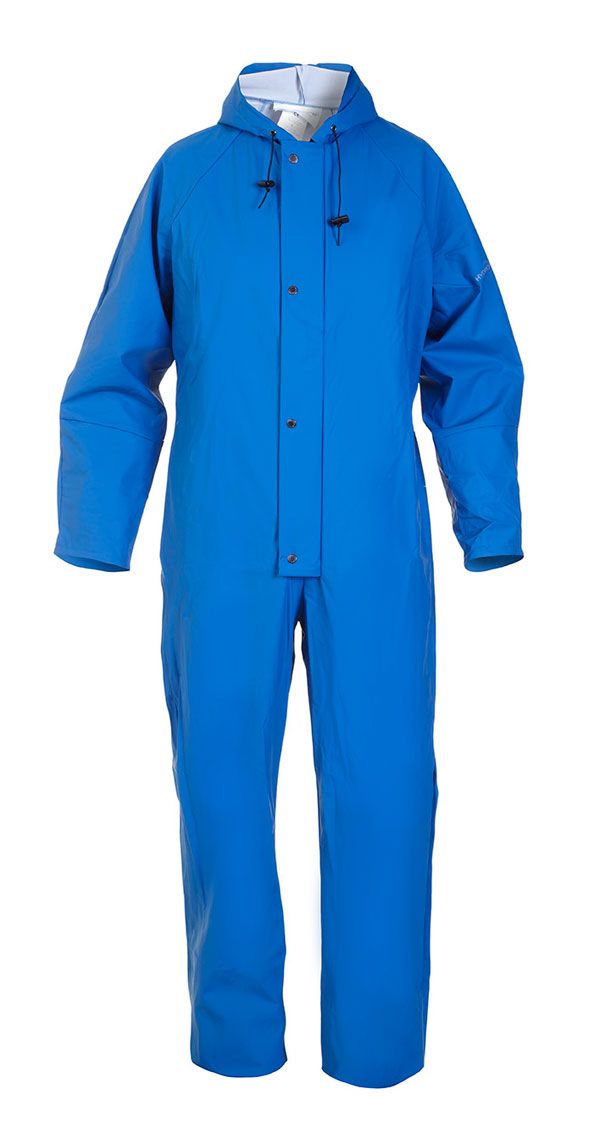 SALESBURY HYDROSOFT WATERPROOF COVERALL ROYAL SMALL