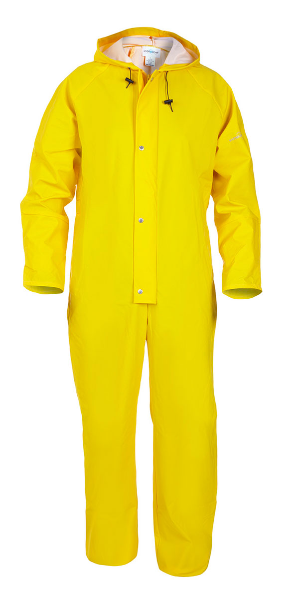SALESBURY HYDROSOFT WATERPROOF COVERALL YELLOW XXL