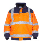 FURTH HIVIS SNS PILOT JACKET TWO TONE ORANGE/NAVY XXL