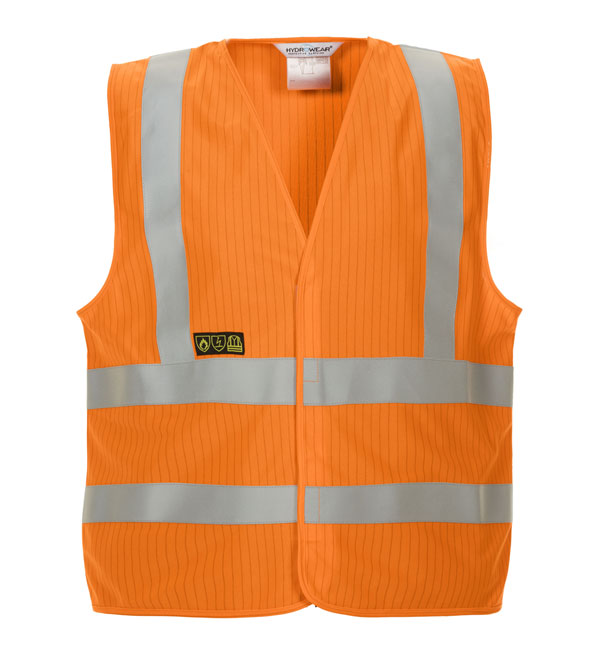 MABLY HI VIS FR AS WAISTCOAT ORANGE 2XL/3XL
