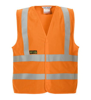 MABLY HI VIS FR AS WAISTCOAT ORANGE 2XL/3XL