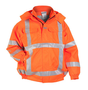 MOERS MULTI SNS FR AS HI VIS W/PROOF PILOT JACKET OR XXL