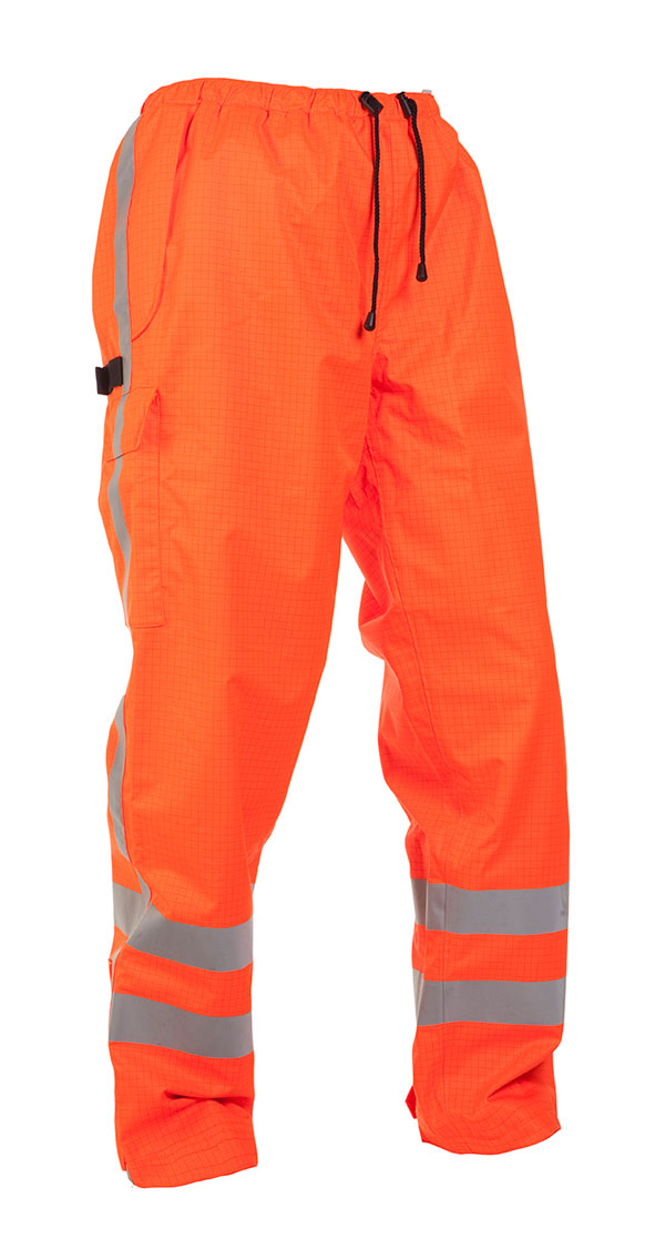 MIAMI MULTI SNS FR AS HI VIS W/PROOF TROUSER ORANGE XXL