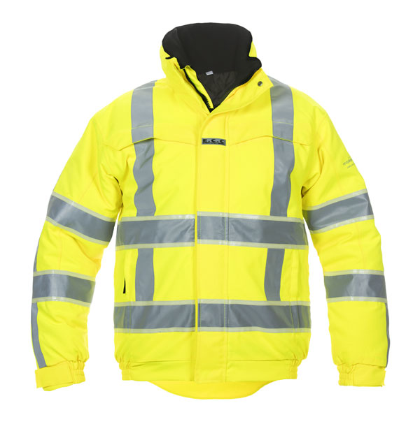 INDIA HI VIS GID PILOT JACKET SATURN YELLOW XXL