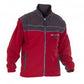 KIEL FLEECE RED/GREY XXL