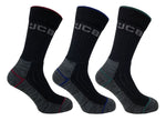 JCB WORK TOUGH SOCKS BLACK MIX 6-11