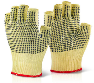 REINFORCED FINGERLESS DOTTED SZ 10
