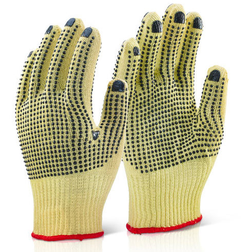 REINFORCED GLOVE M/W DOTTED SZ 10