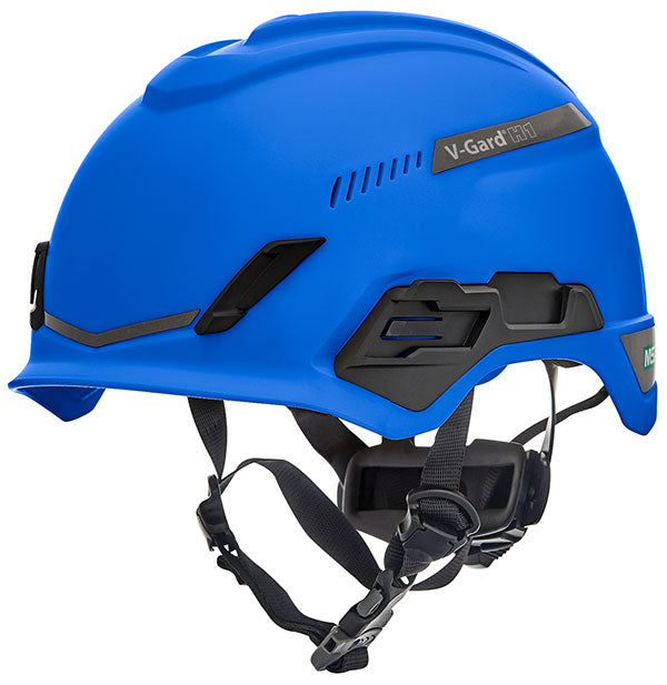 V-GARD H1 TRI-VENTED HELMET BLUE