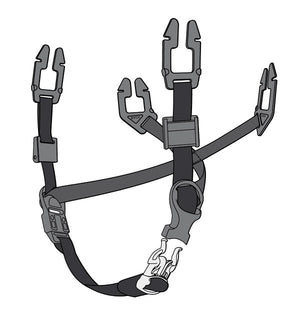 V-GARD TEXTILE UNIVERSAL 4-POINT CHINSTRAP