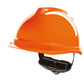 V-GARD 520 PEAKLESS SAFETY HELMET ORANGE