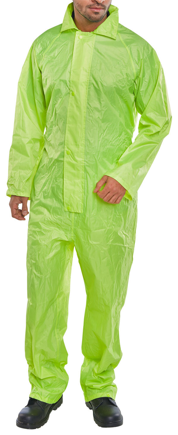 NYLON B-DRI COVERALL S/Y XXXL