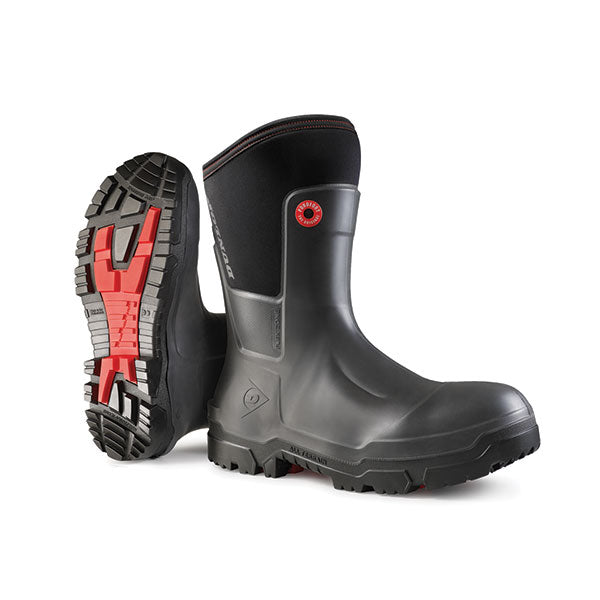 SNUGBOOT CRAFTSMAN FULL SAFETY BLACK SIZE 12 (EU47)