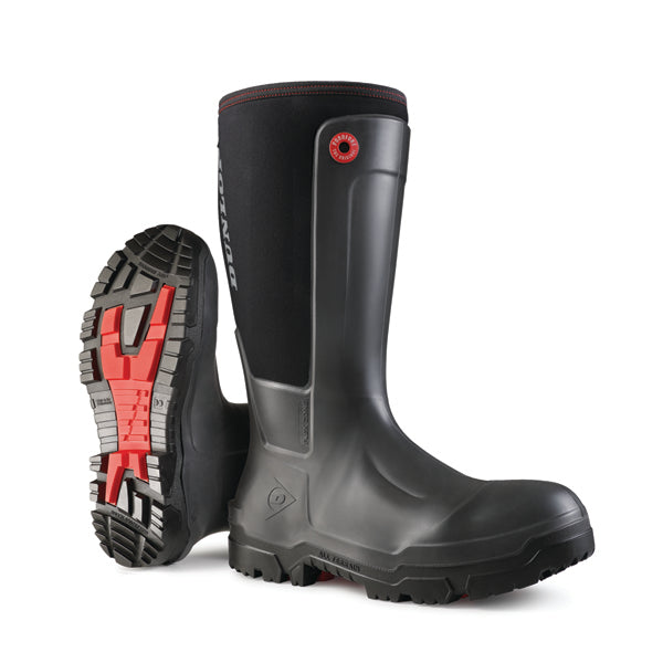 SNUGBOOT WORKPRO FULL SAFETY BLACK SZ 12