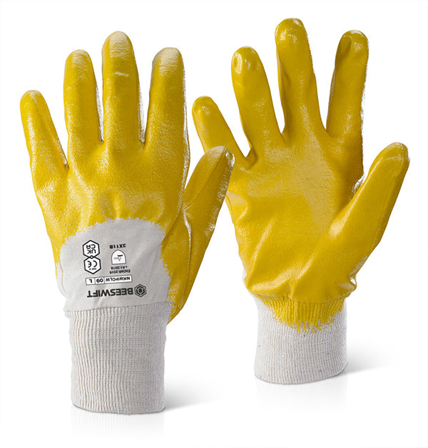 NITRILE K/W P/C L/W YELLOW 08